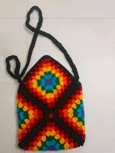 Crochet Sling Bag