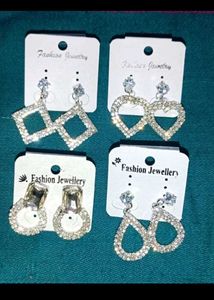 Sparkly Statement Earring Set