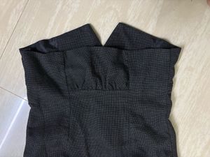 Chic Black Vest Top