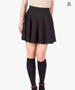 Mini Black Skirt