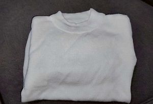 white Turtleneck Sweater