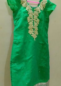 💚New Pearl Work Kurti Set💚