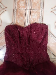 Beautiful Off Shoulder Gown