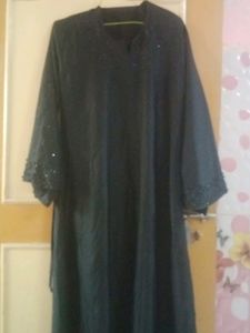 Full Sleeves Work Abaya