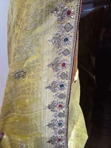 Elegant Yellow Saree