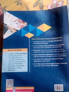 ICSE Commercial Studies CB Gupta Class 10