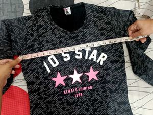 🇳🇿💫♥️ New Full Sleeve Cute Graphic Print Tees