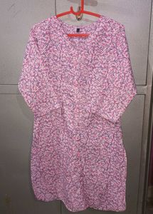 Floral Print kurta (with freebie)