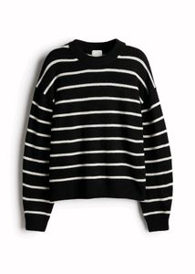 H&m Striped Knit Pullover 🖤