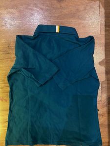Stylish Green Polo Top