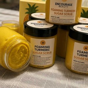 Turmeric Sugar Scrub