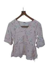 Floral Wrap Top