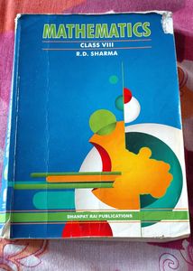 R.D Sharma Mathematics 2018 Reprint Class 8th