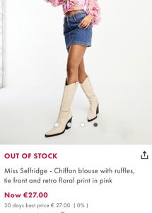 Floral Ruffle Crop Top