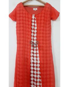 Pretty Coral Long Maxi Dress