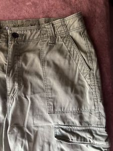 Blue Jeans &amp; Olive Cargos (Combo of 2)