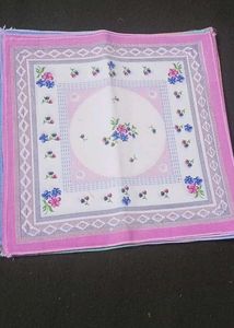 Floral Handkerchiefs Set ( 12 Hanky)