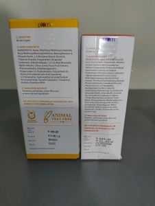 New Plum Vitamin c serum &amp; sunscreenSkincare Set