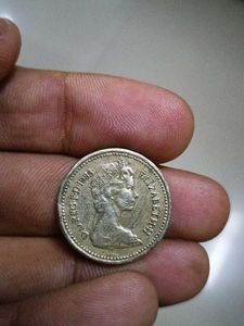 British One Pound Since 1983 ELIZABETH