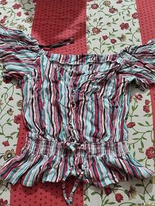 Striped Cute Top