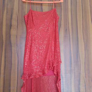 Red Sequin Dress