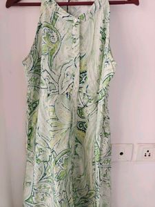 Green Paisley Dress