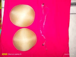 Nude colour plus size padded bra 42 B