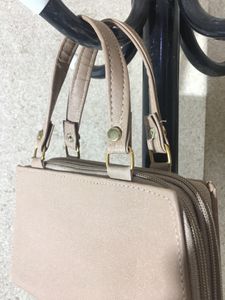 Mini Da Milano Dupe Hand Bag - Beige Edition