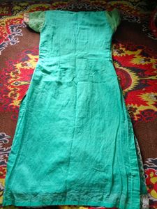 ✨Pretty Sea Green Kurti Top✨👗