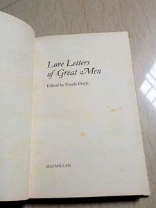 Love Letters of Great Men