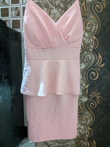 pink coquette mini dress
