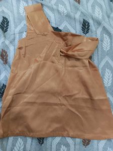 BRAND NEW OFF SHOULDER SATIN TOP