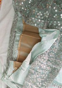 Elegant Light Blue Lehenga Choli