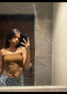 Brown Corset Top