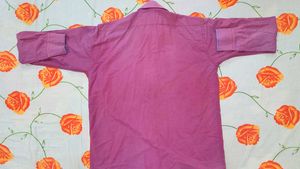 Maroon Formal full-slive Shirt
