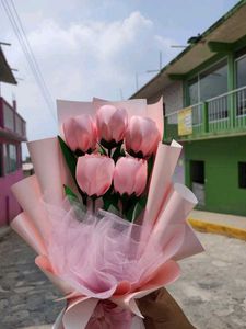Pink Tulip Bouquet