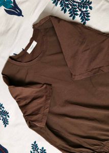 Women Brown Regular Fit Casual Top