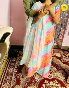 Colorful Printed Kurta Set with pant and dupatta