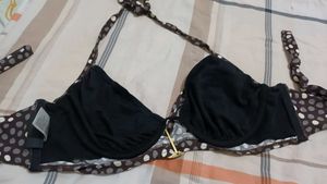 Polka Dot Bikini Top