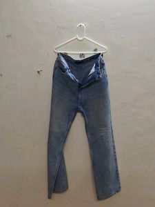 Light Wash Flare Leg Jeans