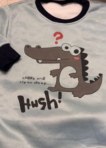 Cute Dino Pajama Set