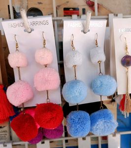 Circular Drop Earrings Combo Of 5 Piece