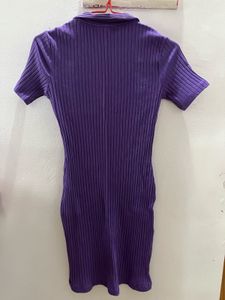 Purple Bodycon Dress