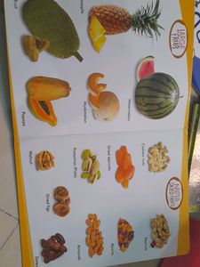 Vikas Board Book-Navneet-fruits