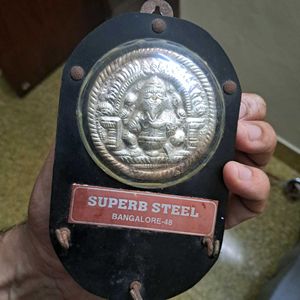 Vintage Keyholder Contains Real Silver Foil