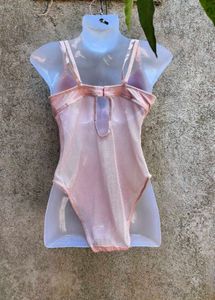 I. SEXY PEACH NET BODYSUIT