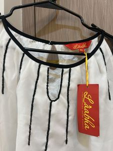 Laabha White Top With tag