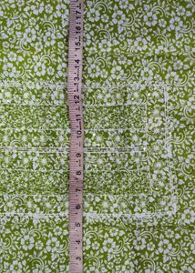 GREEN &amp; WHITE KURTA SET