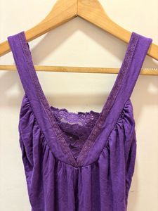 Beautiful Lace Trim Tank Top