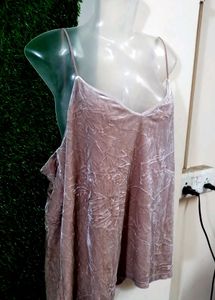H&amp;M Hazel Velvet Cami Top